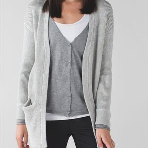 Lululemon vestigan cardigan